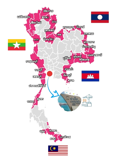 Cross Border Logistics Map