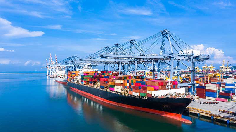 Sea Freight Background